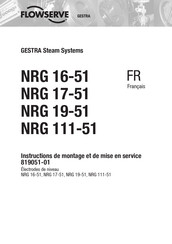 GESTRA FLOWSERVE NRG 17-51 Instructions De Montage Et De Mise En Service