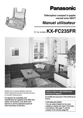 Panasonic KX-FC235FR Manuel Utilisateur