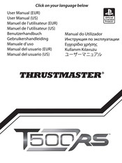 Thrustmaster T500RS Manuel De L'utilisateur