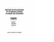 FRIONOR GENFRI Notice D'utilisation Et D'installation