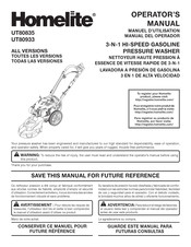 Homelite UT80835 Manuel D'utilisation