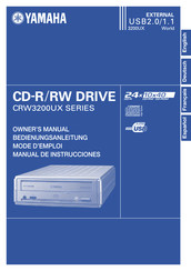 Yamaha CRW3200UX Série Mode D'emploi