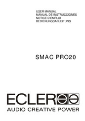 Ecler SMAC PRO20 Notice D'emploi