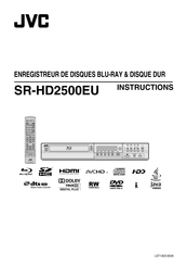 JVC SR-HD2500EU Instructions