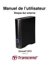 Transcend StoreJet 35T3 Manuel De L'utilisateur