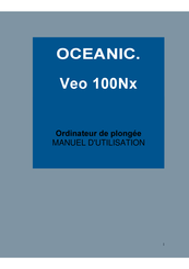 Oceanic Veo 100Nx Mode D'emploi