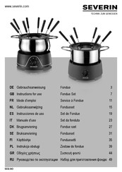 SEVERIN FO-9237 Mode D'emploi