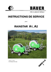 Bauer RAINSTAR A1 Instructions De Service