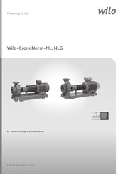 Wilo CronoNorm-NL Mode D'emploi