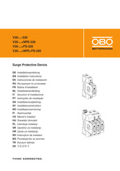 OBO Bettermann V20-+FS-320 Série Mode D'emploi