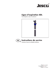 Jesco SDL Instructions De Service