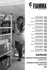 Fiamma GARAGE SYSTEM STANDARD 98655-907 Mode D'emploi