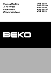 Beko WMD 66160 Mode D'emploi