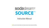 Sodastream SOURCE Manuel D'utilisation