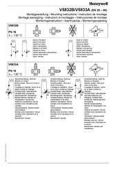 Honeywell V5832B Instructions De Montage