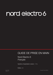 nord electro 6 Guide De Prise En Main