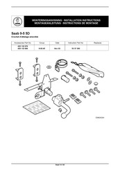 Saab 400 132 676 Instructions De Montage