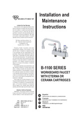 T&S B-1100 Série Instructions Pour L'installation Et La Maintenance