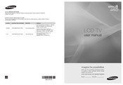 Samsung LN37A450C1D Guide De L'utilisateur