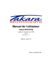 TAKARA GP38 Manuel De L'utilisateur