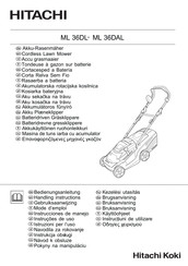 Hitachi Koki ML 36DAL Mode D'emploi