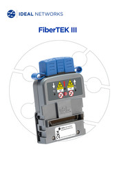 Ideal Networks FiberTEK III Guide D'utilisation