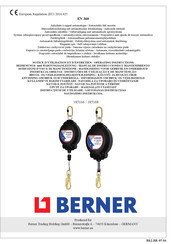 Berner 185166 Notice D'utilisation Et D'entretien