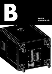 d&b audiotechnik B4-SUB Manuel
