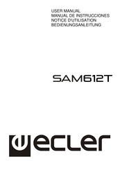 Ecler SAM612T Notice D'utilisation