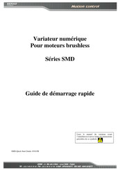 SERAD SMD Série Guide De Démarrage Rapide