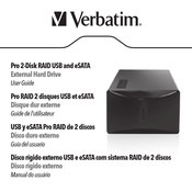 Verbatim Pro RAID Guide De L'utilisateur