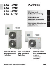 Glen Dimplex LAK 6IMR Instructions D'installation Et D'utilisation