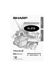 Sharp VL-Z7S Mode D'emploi