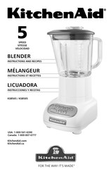 KitchenAid KSB565 Guide D'utilisation Et D'entretien