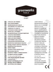 GreenWorks Tools 21227 Manuel D'utilisation