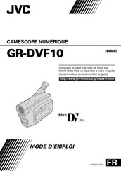 JVC GR-DVF10 Mode D'emploi