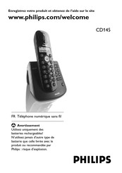 Philips CD145 Mode D'emploi