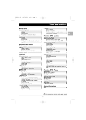 THOMSON ETC011 Mode D'emploi