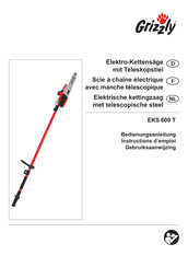 Grizzly EKS 600 T Instructions D'emploi