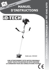 ID Tech PBT4346T Manuel D'instructions