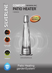 Silverline Comfort Heater 1200 WALL IPX4 Manuel D'utilisation