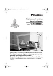 Panasonic KX-TCD430BL Manuel Utilisateur