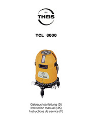 THEIS TCL 8000 Instructions De Service