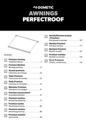 Dometic PR4500 Instructions De Montage