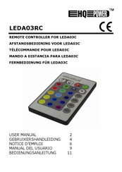 HQ Power LEDA03RC Notice D'emploi