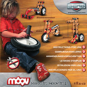 BERG Moov Snowscooter Mode D'emploi