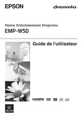 Epson dreamio EMP-W5D Guide De L'utilisateur