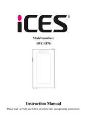 iCES IWC-1870 Manuel D'instruction