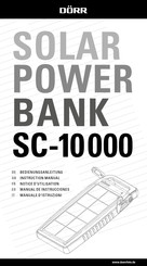 Dörr SC-10000 Notice D'utilisation