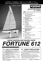 Kyosho FORTUNE 612 Mode D'emploi
